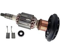 BTFWM Rotor Anchor Spare Parts, for Bosch, Demolition Hammer GBH11DE GSH11E (Rotor+Carbon Brush+Bearing) Spare Parts for Rotor