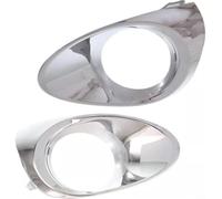 BTFWM Rx350 Fog Light Trim Set Chrome Silver Direct Replacement, for 2013 to 2015 Models Driver and Passenger Side Exterior Moulding Car Front Bumper Grille Insert