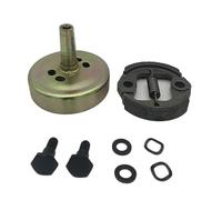 BTFWM Square and Round Holes 9T Clutch Drum Kit GX31 GX35 1.3HP Small Engine Brush cutter Grass Trimmer Parts Lawn Mower Clutch(Square 4T)