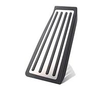 BTFWM Stainless Steel Car Accelerator Pedal Brake Pedals Footrest Pad Cover, for VOLVO, XC90 XC60 S90 V90 2017 2018 2019 2020 2021 Foot Car Pedal Cover Protector(Black XC60 2018-2021 3PCS)
