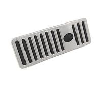 BTFWM Stainless Steel Car Footrest Pedal Plate Pad Cover, for Maserati, Levante 2017-2021, Quattroporte Ghibli 2014-2021 LHD Only Foot Car Pedal Cover Protector