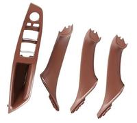 BTFWM Top ABS Armrest Interior Doors Handle Panel Pull Trim LHD, for BMW, 5 Serie F10 F11 520i 528i 525d 535i Black Beige 51417225858 Car Interior Door Pull Handle(Red-Brown-4pcs)