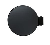 BTFWM White and black Fuel Tank Filler Lid Cover Flap Cap, For VW, for Polo 6C 2014-2017, 6R0809857 Car Accessories Styling 2015 14 15 Vehicle Fuel Filler Cap(Black)