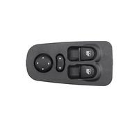 BTFWM Window Switch, for Fiat, for Lancia, for Ypsilon 2003-2011 Front Right Window Control Switch Rearview Mirror Electric 16Pins 735360605 Power Window Master Control Switch Car Window Switch(BLACK