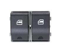 BTFWM Window Switch, for VW, for POLO, for Golf, 6Q0959858 6Q0959858A 6Q0959855 6Q0959856 Electric Power Window Master Control Switch Button Power Window Master Control Switch Car Window Switch(BLACK