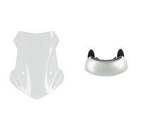 BTFWM Windshield Windscreen, for BMW, R1200GS Adv GS1200 LC R1250GS Adventure 2013-2018 2019 2020 Wind Shield Screen Protector Motorcycle Riding Wind Screen(Clear Mirror)