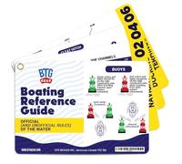 BTG Gear Boating Reference Cards | Boat Owners and Lovers Gift Idea | Waterproof | Anchoring & Docking, Ship Horn Signals & VHF Channels | Holiday, Gift Cards