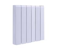 BTGGG 1500W Electric Radiator Wall Mounted Electric Heater Energy Efficient Ceramic Heater with WiFi & 7 Days/24H Timer and Thermostat,LCD Touch Screen,4 Smart Modes,Window Opening Detection,White