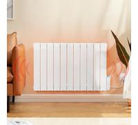 BTGGG 1800W Electric Oil Filled Radiators Wall Mounted Electric Heater 11 Fins Energy Efficient Electric Radiators with 7 Days/24H Timer and Thermostat,LED Display & Safe Lock for Home Use
