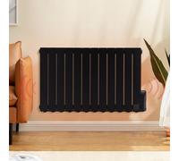 BTGGG 2000W Electric Oil Filled Radiator Wall Mounted with Timer,Black
