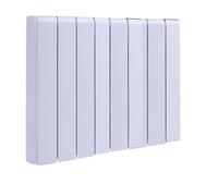 BTGGG 2000W Electric Radiator Wall Mounted Electric Heater Energy Efficient Ceramic Heater with WiFi & 7 Days/24H Timer and Thermostat,LCD Touch Screen,4 Smart Modes,Window Opening Detection,White