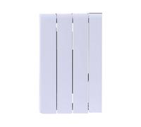 BTGGG 700W Electric Radiator Wall Mounted Electric Heater Energy Efficient Ceramic Heater with WIFI & 7 Days/24H Timer and Thermostat,LCD Touch Screen,4 Smart Modes,Window Opening Detection,White