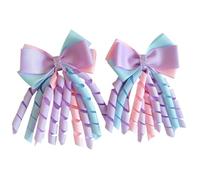 Btgghytr 1pair Friendly Bows Hair Clip Lovely Bowknot Babies Hair Barrettes Lolitas Hairpin for Parties and Special Hair Styling Clips for Women and Girls