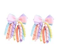 Btgghytr 1pair Friendly Bows Hair Clip Lovely Bowknot Babies Hair Barrettes Lolitas Hairpin for Parties and Special Hair Styling Clips for Women and Girls