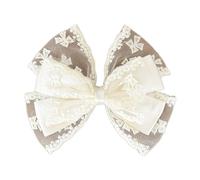 Btgghytr 1pc/1pair Plain Color Ribbon Bowknot Hair Clip Sweet Women Hairpin for Girl Long Bowknot Hair Barrettes Braids Hair Styling Clips for Women and Girls