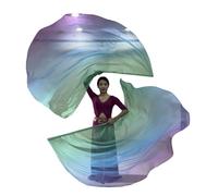 Btgghytr 2Pcs Worship Wing Flags Praise Dance Flags with Scalable Rods for Churches Dance Banners Easy