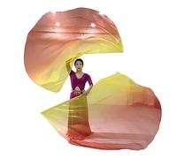 Btgghytr 2Pcs Worship Wing Flags Praise Dance Flags with Scalable Rods for Churches Dance Banners Easy