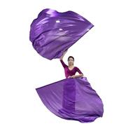 Btgghytr 2Pcs Worship Wing Flags Praise Dance Flags with Scalable Rods for Churches Dance Banners Easy