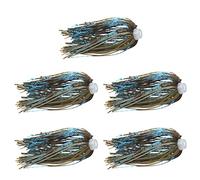 Btgghytr 5 Bundles Silicone Skirts for Rubber Fishing Bass Lures 88 Strands Fishing Accessories