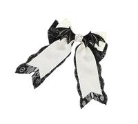 Btgghytr Cosplay Hair Clip Novelty Bat Wing Lace Bows Barrettes Party Headwear Anime Girl Hair Grip Halloween Theme Hair Styling Clips for Women and Girls