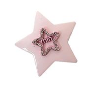 Btgghytr Delicate Glistening Star Barrettes Clip Hairpin Sweet Girls Hair Lady Shimmering Hair Styling Clips for Women and Girls