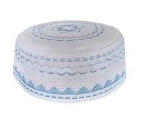Btgghytr Ethnic Muslims Men Prayer Hat Embroidered HuiNationality Comfortable Namaz Hat Traditional Headwear