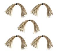 Btgghytr Fishing Skirt for Lures Silicone jigs Skirt Fishing Skirt Baits Fishing jigs Baits Skirt 5 Bundles Trout Fishing Skirt