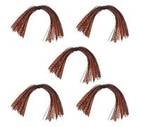 Btgghytr Fishing Skirt for Lures Silicone Skirt Fishing Skirt Baits Fishing Baits Skirt 5 Bundles Trout Fishing Skirt