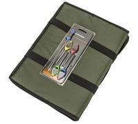 Btgghytr Foldable Fishing Mat with Baiting Needle Landing Pad Fishing Unhooking Pad Fishing Tackle Fish Gear Weigh Slings