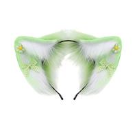 Btgghytr Headband for Women Girls Cute Fox Linabell Ear Shape Hair Hoop Women Headband Live Broadcast Tiara Cute Hairband Hair Accessories