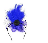 Btgghytr Headband for Women Girls Feather Hair Clip Cocktails Elegant Flower Headwear for Girl Hair Headwear Roaring 1920s Flapper Hair Clip Cute Hairband Hair Accessories