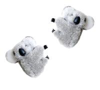 Btgghytr Koala Hair Clip for Girls Plush Hair Claw Soft and Comfortable Hairpin Strong Grip for Daily Sweet Hair Styling Clips for Women and Girls