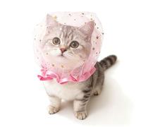 Btgghytr Pet Head Cover with Soft Polyester Fabric in Multiple Color for Small Large Cats Dog Breathable Head Protectors Small Dog Headwear