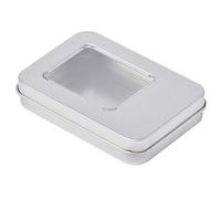 Btgghytr Playing Card Box Trading Card for Case Card Storage Can Card Card for Case Empty Metal Storage Box