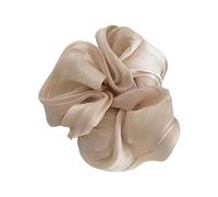 Btgghytr Ponytail Holders Elegant Hair Styling Accessory Satined Scrunchie HairTie Fabric Hairband for Women Girl Daily and Formal