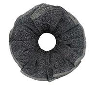 Btgghytr Ponytail Holders Glittered Hair Scrunchies for Women Updo Hair Elastic Hair Rings Dark Hair Tie Hair Scrunchy Ponytail Hair