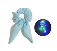 Btgghytr Ponytail Holders LED Elastic Hair Scrunchies for Kids Braids Elastic Hair Rope Daily Wear Hair Accessories for Toddler