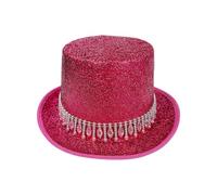 Btgghytr Popular Ceremony Hat for Cosplay Party All Matching Magicians Hats Stage Performers Fedoras Hat Adult Formal Event Hats