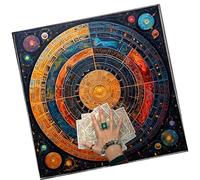 Btgghytr Universe Planet Tarots Tablecloth Divinations Card Table Cloth Tapestry Witchcrafts Deck Cloth