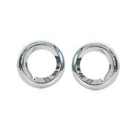 BTHMGBAE Car Front Fog Lamp For Toyota For RAV4 2009-2013 Front Bumper Fog Light Daytime Running Lamp Frame Trim Cover Hood Foglight Foglamp(B Cover one pair)