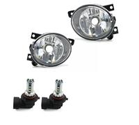 BTHMGBAE Car Front Fog Lamp For VW For Transporter For T5 For Caravelle 2010-2015 Fog Lamp Front Bumper Anti Light 7E0941699A(With M*10 LED Yellow)