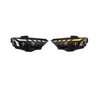 BTHMGBAE Car Headlamp Assembly For A3 S3 8V 2017-2020 Sedan Sportback Headlights Plug And Play With LED DRL Dynamic Turning 1 Pair Headlight Assembly Headlight Assemblies(For LED)