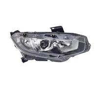 BTHMGBAE Car Headlamp Assembly For CIVIC 10th 2016-2020 Auto Light Headlight Headlamp Cover Shell Halogen Upgrade LED Front Bumper Head Lamp Headlight Assemblies(Right halogen light)
