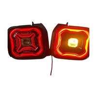 BTHMGBAE Car Headlamp Assembly For Jeep For Renegade 2015-2021 Led Headlight Ultra Bright Headlamp Assembly Car Accessories Headlight Assemblies(2pcs tail light)