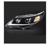 BTHMGBAE Car Headlight Headlamp For Toyota For Camry 2012 2013 2014 2PCS Car Styling Car Headlight Assembly LED Head Lamp Car Tuning Light Parts Plug And Play Front Light Assembly(Black Houseing)