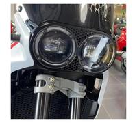 BTHMGBAE Headlight Lamp Grill Protector For Ducati For DesertX For Desert X 2022 2023 2024 Motorcycle Accessories Front Headlight Grille Guard Protector Head Light Lamp Cover(C black)