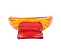 BTHMGBAE Motorcycle Headlight Cover For JOG 50 For JOG ZR For Evolution For 5SU For 5BM Motorcycle Scooter Taillight Cover Rear Brake Light Glass Lens(Red and orange)
