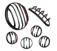 BTHMGBAE Motorcycle Headlight Cover For Rebel For CMX 500 300 1100 2020-2023 Matt Black Headlight Turn Signal Taillight Grill Coverf Model(A)