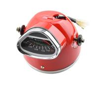 BTHMGBAE Motorcycle Headlight Headlamp For DAX For Giraffe For Jincheng 70 Lamp Shell Assembly Meter Red Yellow Blue Green White Black Housing Motorcycle Headlight Assembly Motorcycle Headlamp(Red)