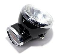 BTHMGBAE Motorcycle Headlight Headlamp For DAX For Giraffe For Jincheng 70 Lamp Shell Assembly Meter Red Yellow Blue Green White Black Housing Motorcycle Headlight Assembly Motorcycle Headlamp(Black)